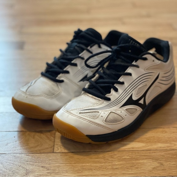 Mizuno Cyclone Speed 3 White and Black Athletic Sneakers Women’s 9 - Picture 11 of 11